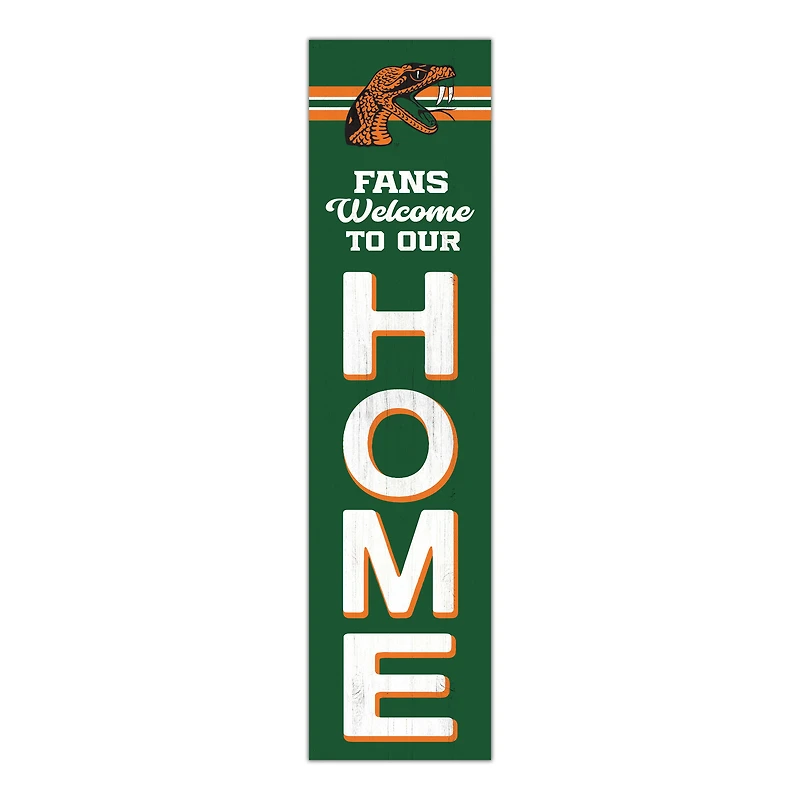 Florida A&M Rattlers 48" Welcome to Our Home Leaner