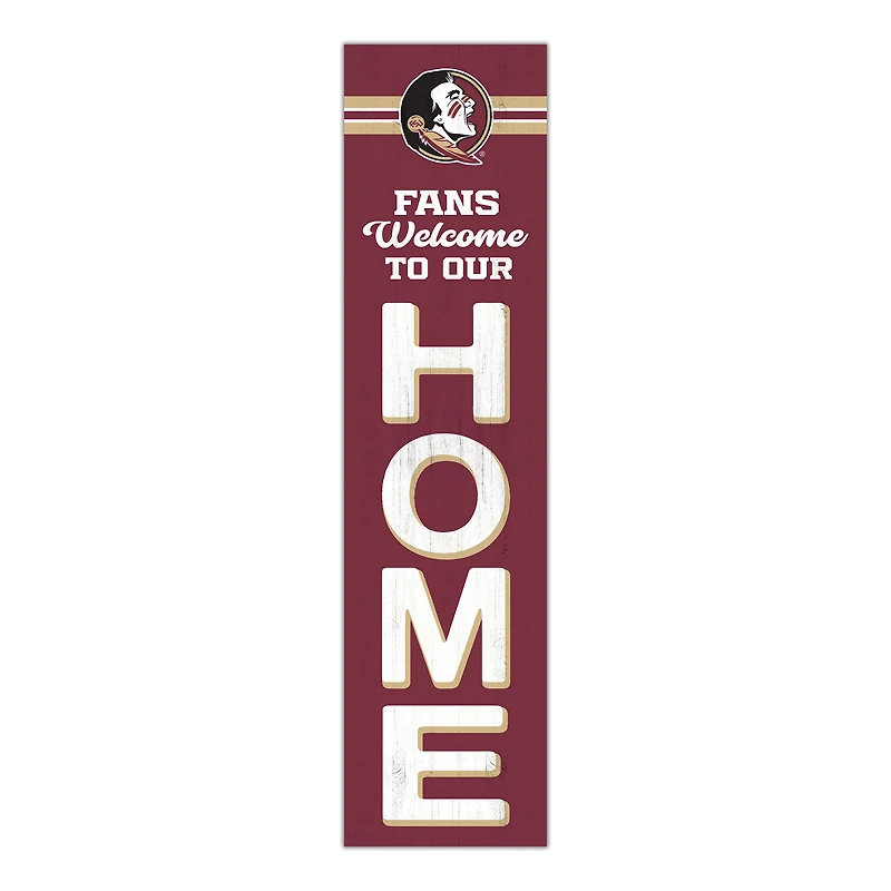 Florida State Seminoles 48" Welcome to Our Home Leaner