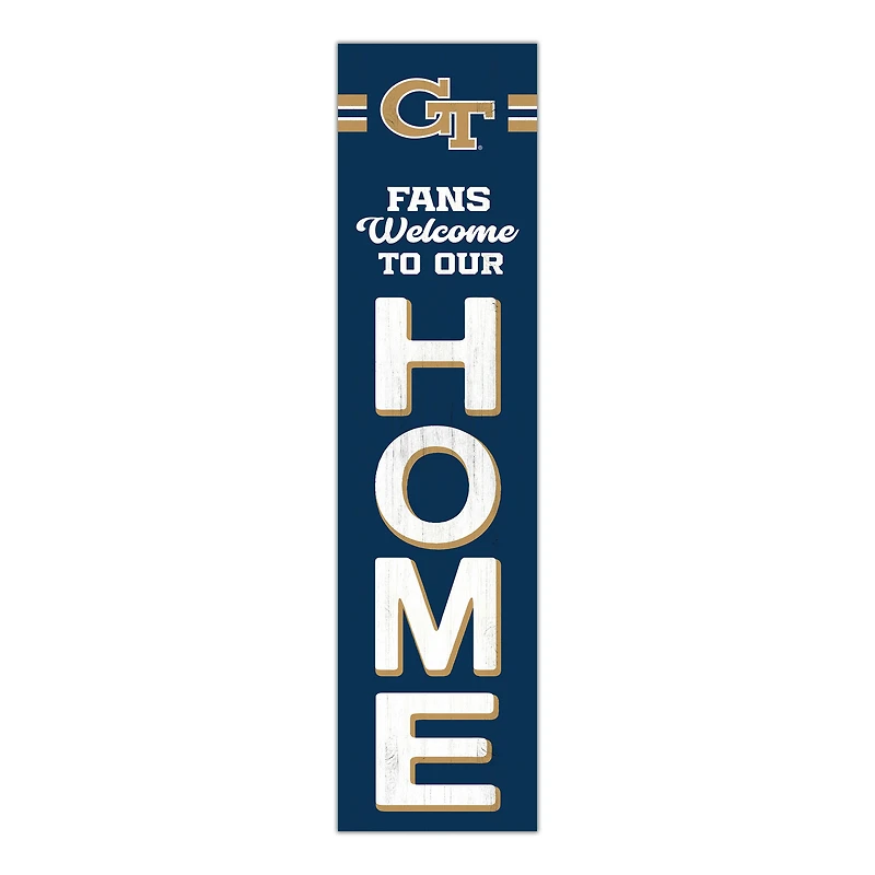 Georgia Tech Yellow Jackets 48" Welcome to Our Home Leaner