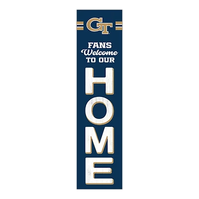 Georgia Tech Yellow Jackets 48" Welcome to Our Home Leaner
