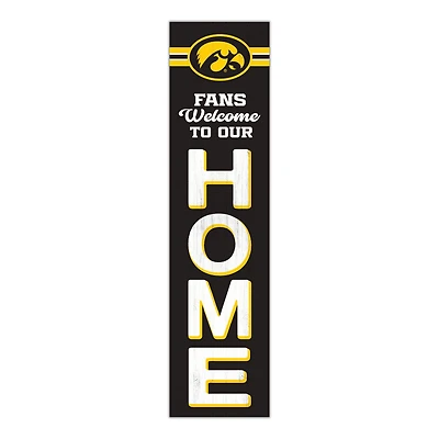 Iowa Hawkeyes 48" Welcome to Our Home Leaner
