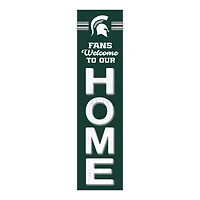 Michigan State Spartans 48" Welcome to Our Home Leaner