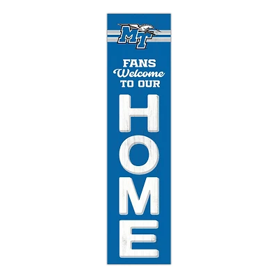 MTSU Blue Raiders 48" Welcome to Our Home Leaner
