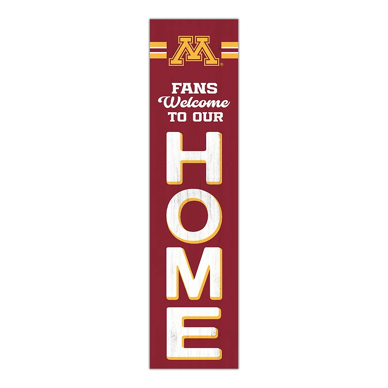 Minnesota Golden Gophers 48" Welcome to Our Home Leaner