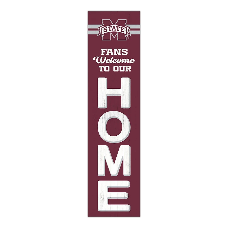 Mississippi State Bulldogs 48" Welcome to Our Home Leaner