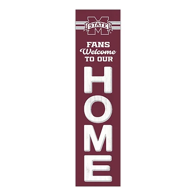 Mississippi State Bulldogs 48" Welcome to Our Home Leaner