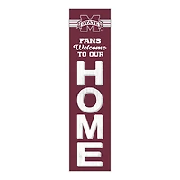 Mississippi State Bulldogs 48" Welcome to Our Home Leaner