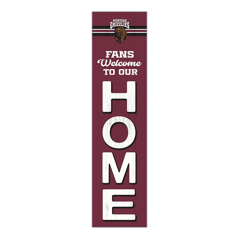 Montana Grizzlies 48" Welcome to Our Home Leaner