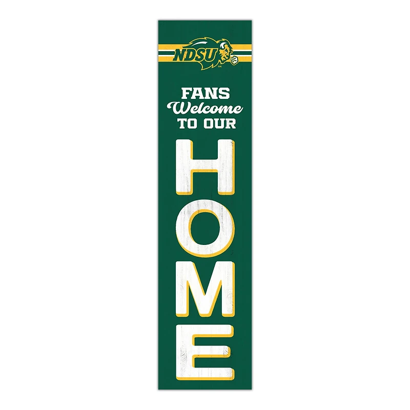 NDSU Bison 48" Welcome to Our Home Leaner