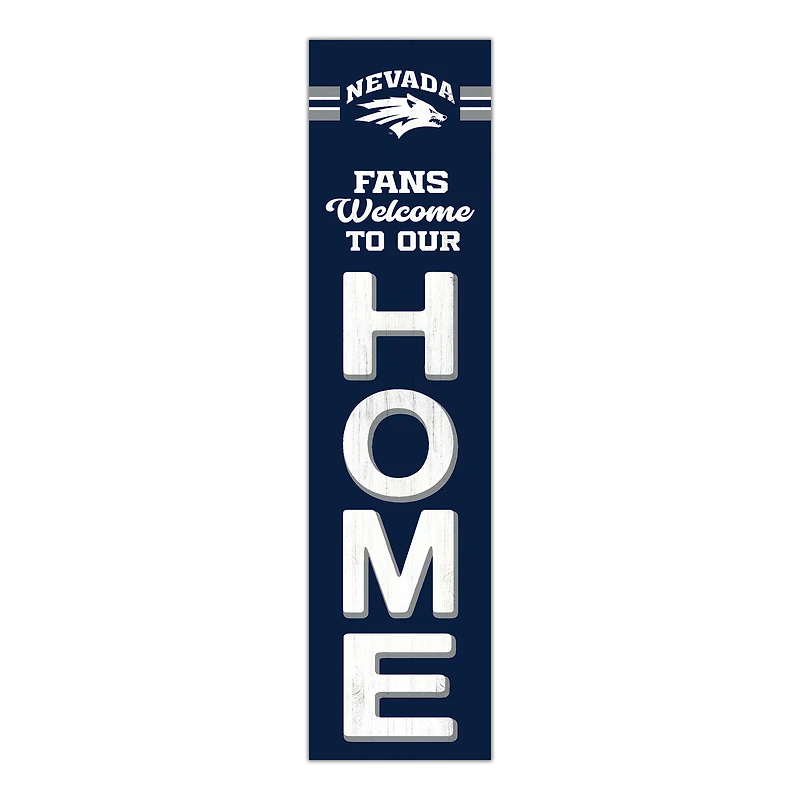 Nevada Wolf Pack 48" Welcome to Our Home Leaner