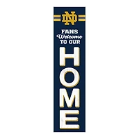 Notre Dame Fighting Irish 48" Welcome to Our Home Leaner