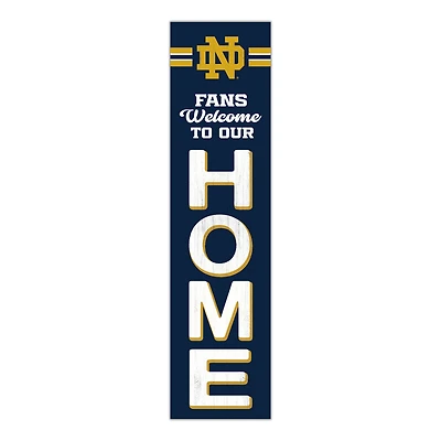 Notre Dame Fighting Irish 48" Welcome to Our Home Leaner
