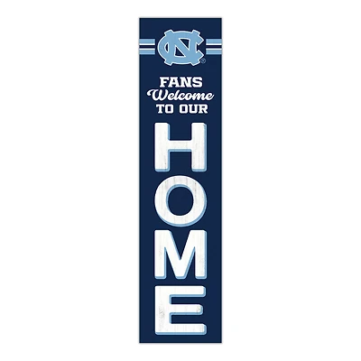 North Carolina Tar Heels 48" Welcome to Our Home Leaner