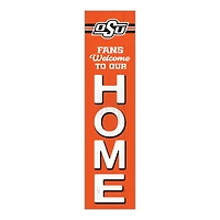 Oklahoma State Cowboys 48" Welcome to Our Home Leaner