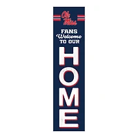 Ole Miss Rebels 48" Welcome to Our Home Leaner