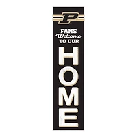 Purdue Boilermakers 48" Welcome to Our Home Leaner