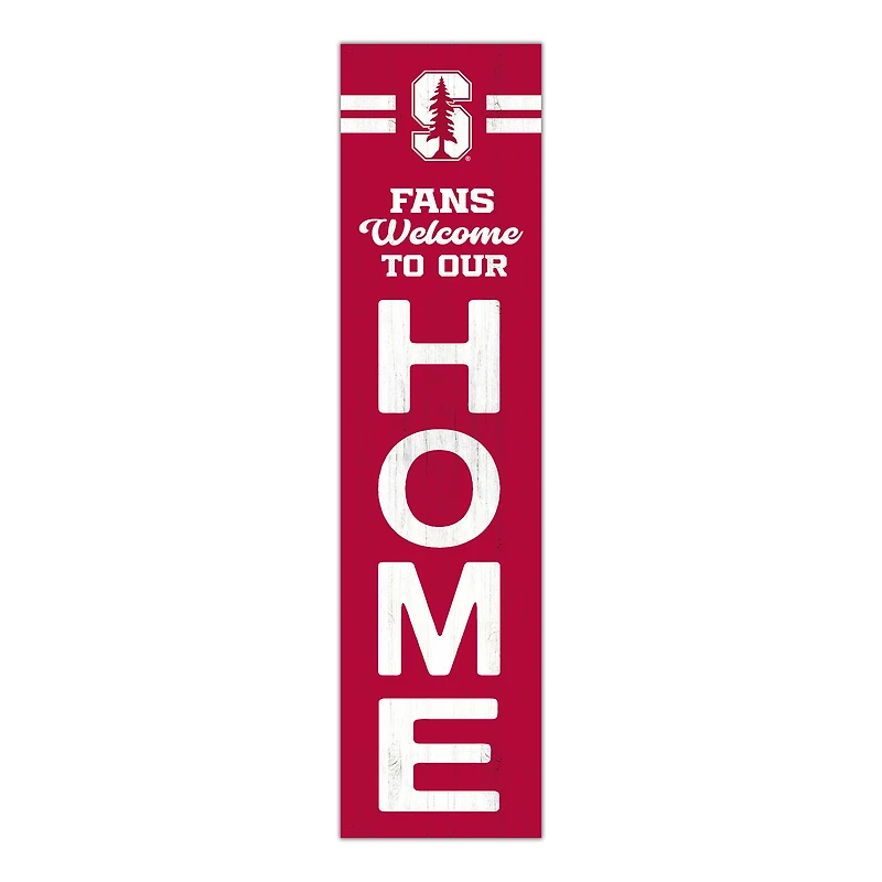 Stanford Cardinal 48" Welcome to Our Home Leaner