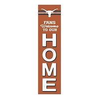 Texas Longhorns 48" Welcome to Our Home Leaner