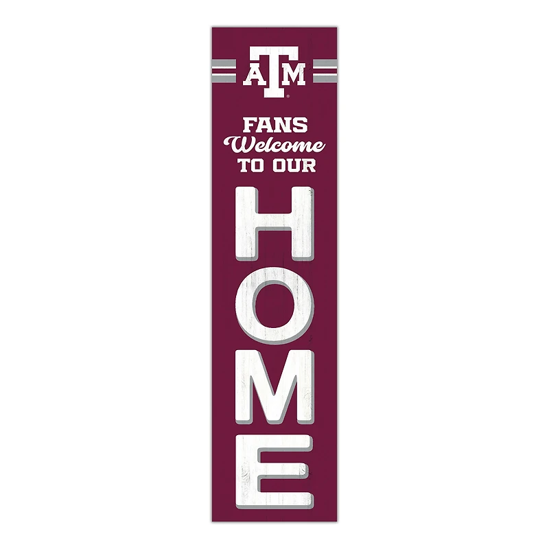Texas A&M Aggies 48" Welcome to Our Home Leaner