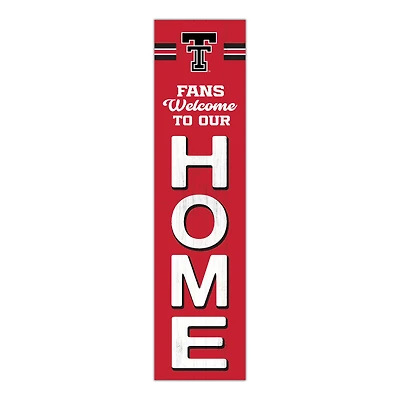 Texas Tech Red Raiders 48" Welcome to Our Home Leaner