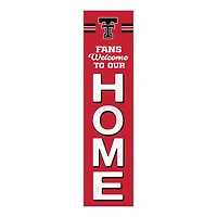 Texas Tech Red Raiders 48" Welcome to Our Home Leaner