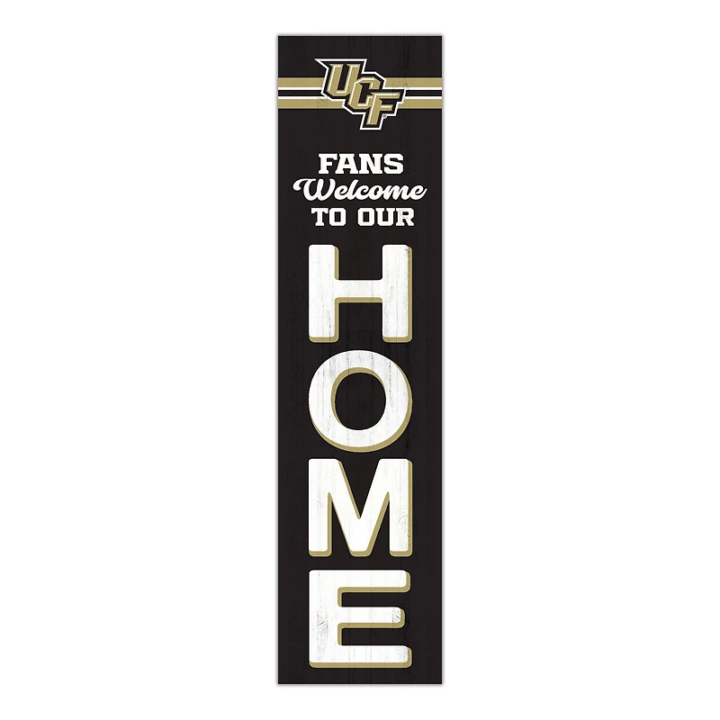 UCF Knights 48" Welcome to Our Home Leaner