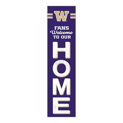 Washington Huskies 48" Welcome to Our Home Leaner