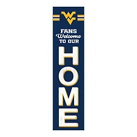 West Virginia Mountaineers 48" Welcome to Our Home Leaner