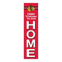 Chicago Blackhawks 48" Welcome to Our Home Leaner