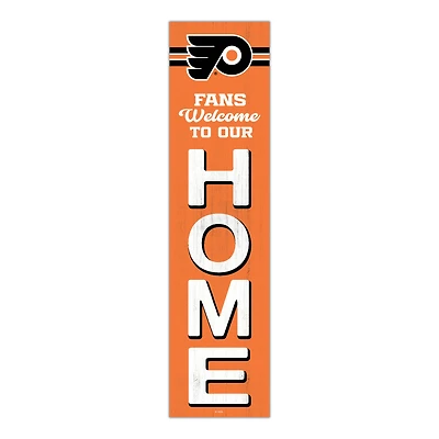 Philadelphia Flyers 48" Welcome to Our Home Leaner