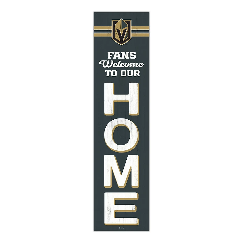 Vegas Golden Knights 48" Welcome to Our Home Leaner