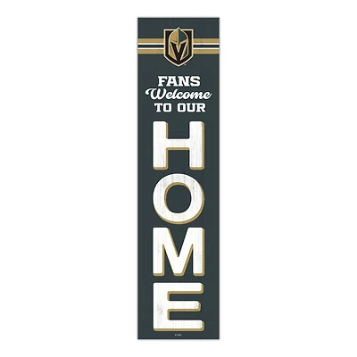 Vegas Golden Knights 48" Welcome to Our Home Leaner