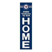 Winnipeg Jets 48" Welcome to Our Home Leaner