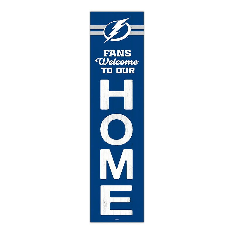 Tampa Bay Lightning 48" Welcome to Our Home Leaner