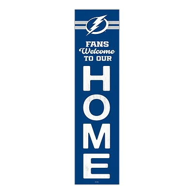 Tampa Bay Lightning 48" Welcome to Our Home Leaner