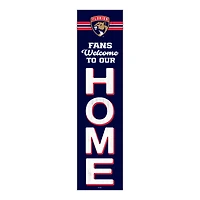 Florida Panthers 48" Welcome to Our Home Leaner