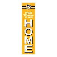 Pittsburgh Penguins 48" Welcome to Our Home Leaner