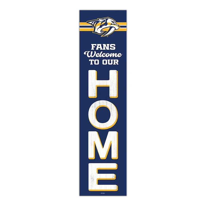 Nashville Predators 48" Welcome to Our Home Leaner