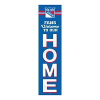 New York Rangers 48" Welcome to Our Home Leaner