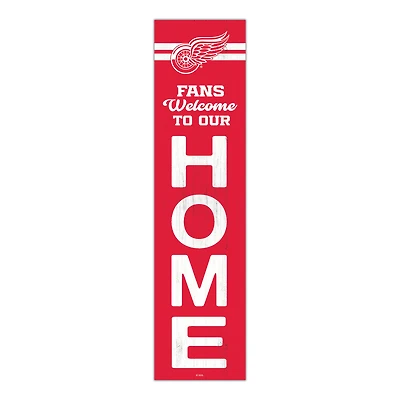 Detroit Red Wings 48" Welcome to Our Home Leaner