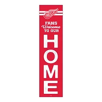 Detroit Red Wings 48" Welcome to Our Home Leaner