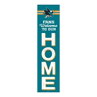 San Jose Sharks 48" Welcome to Our Home Leaner