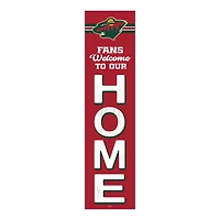 Minnesota Wild 48" Welcome to Our Home Leaner