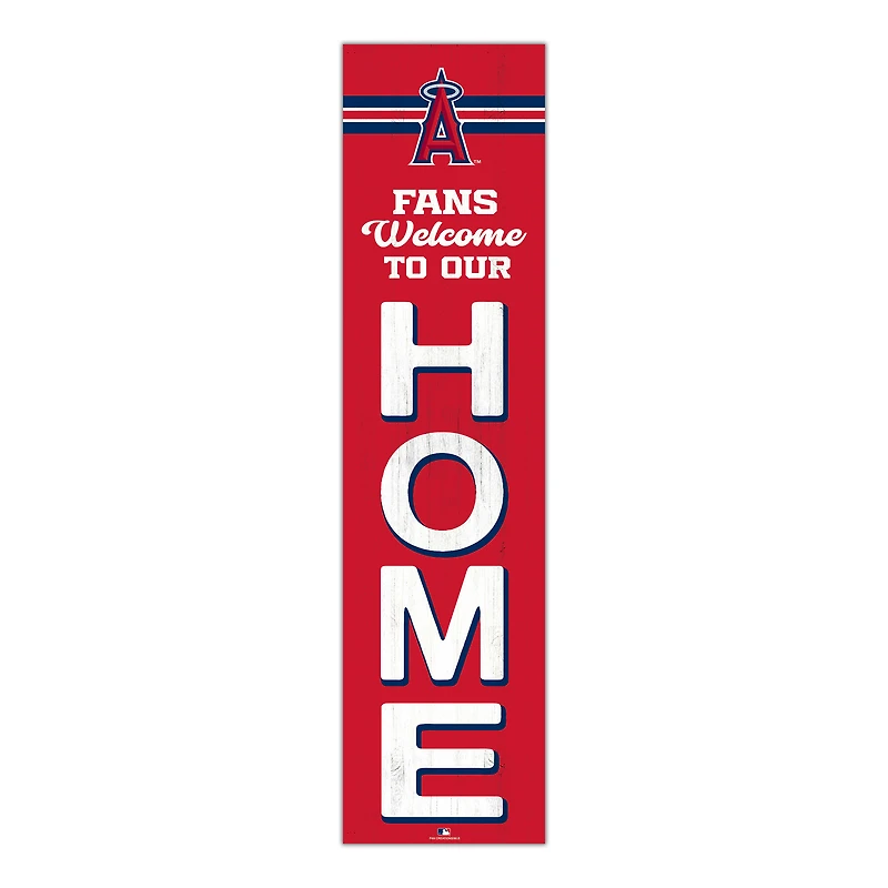 Los Angeles Angels 48" Welcome to Our Home Leaner
