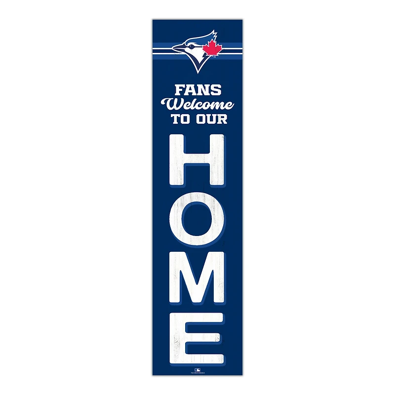 Toronto Blue Jays 48" Welcome to Our Home Leaner