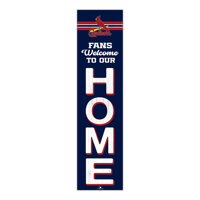 St. Louis Cardinals 48" Welcome to Our Home Leaner