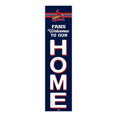 St. Louis Cardinals 48" Welcome to Our Home Leaner