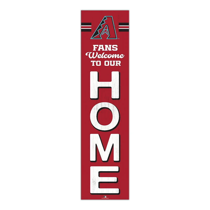 Arizona Diamondbacks 48" Welcome to Our Home Leaner