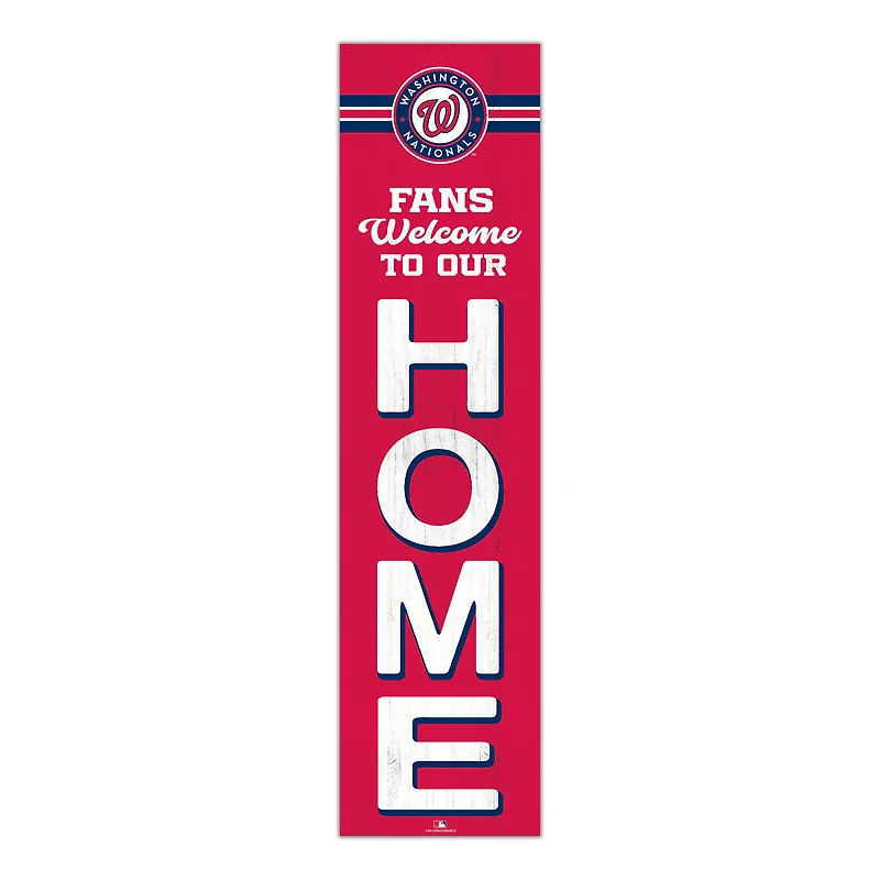 Washington Nationals 48" Welcome to Our Home Leaner