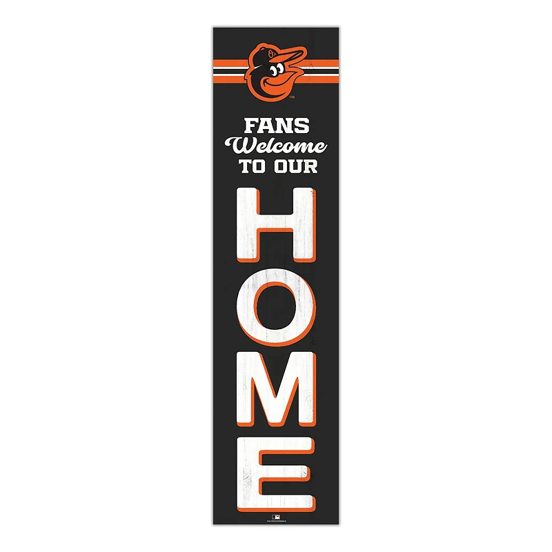 Baltimore Orioles 48" Welcome to Our Home Leaner